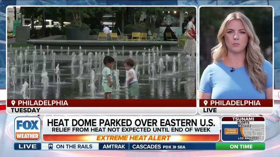 How the heat dome is impacting the eastern U.S.