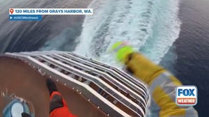 Coast Guard evacuates patient from Carnival cruise ship during Tsunami Advisory