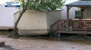 Ruidoso, New Mexico residents clean up and brace for more flooding