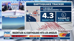 4.3 earthquake strikes near San Bernardino, California 
