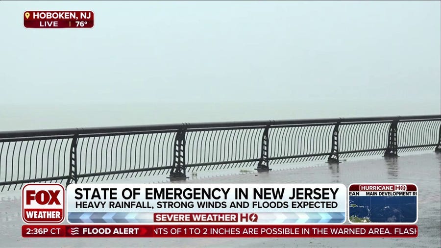 Severe storms racing through I-95 corridor