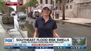 Tropical downpours target the Southeast