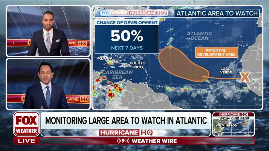 National Hurricane Center Monitoring two areas to watch for tropical development in Atlantic Basin