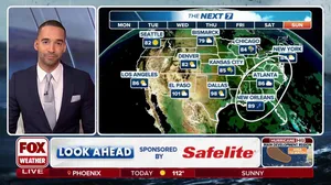 Safelite look ahead forecast: Scorching temperatures in Southwest while Southeast faces flood threat