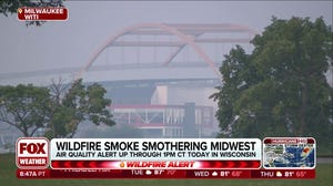Canadian wildfire smoke chokes skies from Midwest to New England