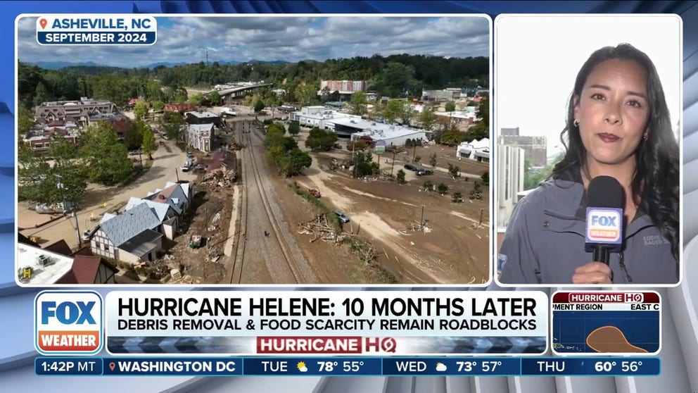 North Carolina marks 10 months since Hurricane Helene's deadly flooding ...
