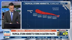 Tropical Storm Henriette forms in the eastern Pacific Ocean