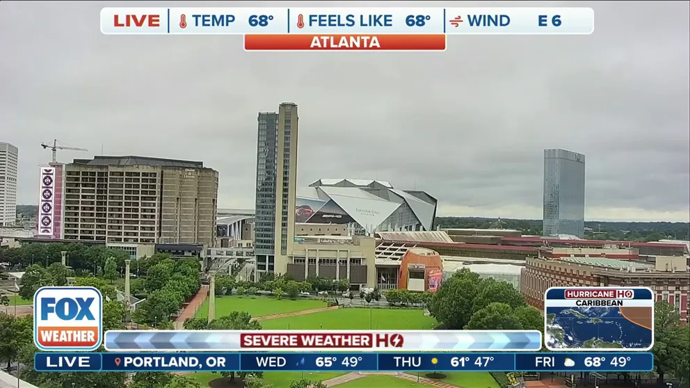 Millions of people in the Southeast are bracing for possible flooding as the region faces threats of torrential rain and thunderstorms over the next few days. FOX Weather Storm Specialist Mike Seidel has more from Atlanta.