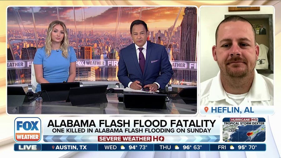A stalled cold front brought deadly flooding to part of Alabama