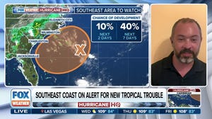 Southeast coast on alert for new tropical trouble