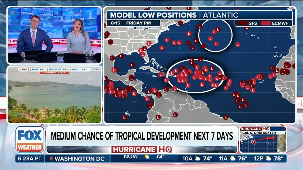 FOX Weather is your Hurricane HQ. Meteorologists Stephen Morgan and Britta Merwin break down the status of the Atlantic.