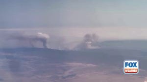 Aerial footage shows Gifford Fire in California
