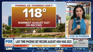 Phoenix sets record for hottest August high temperature