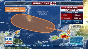NHC tags new tropical disturbance as Invest 97L 