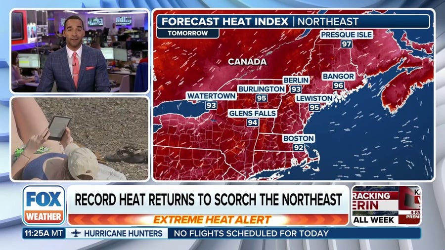 Heat emergency declared in Boston as sweltering weather grips Northeast
