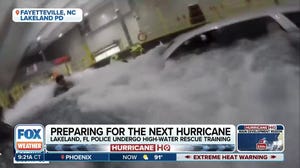 Florida police department preparing for next hurricane with swift water rescue training