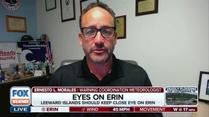Tropical Storm Erin is forecast to become the first hurricane of the season