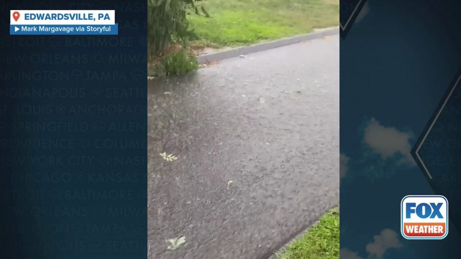 Severe storms whip through northeastern Pennsylvania 