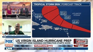 US Virgin Islands preparing for possible impacts from Tropical Storm Erin
