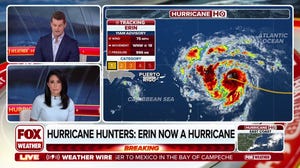 Erin strengthens into first hurricane of 2025 Atlantic season