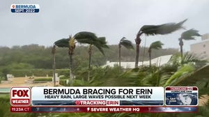 Heavy rain, large waves possible for Bermuda as Hurricane Erin passes through Caribbean