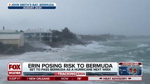 Preparations underway in Bermuda for impacts from Hurricane Erin