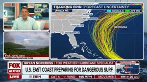 Hurricane Erin lashes Leeward Islands, brings dangerous conditions to U.S.