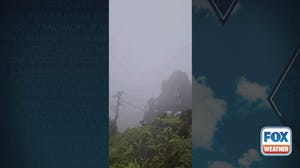 Watch: Wild winds whip across Puerto Rico as Hurricane Erin spins north of the island