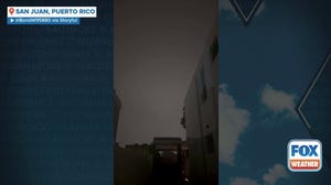 Watch: San Juan feels effects of Hurricane Erin