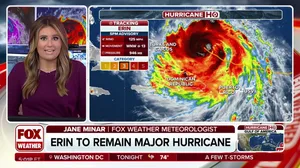Hurricane Erin barrels across Atlantic, lashing Caribbean 