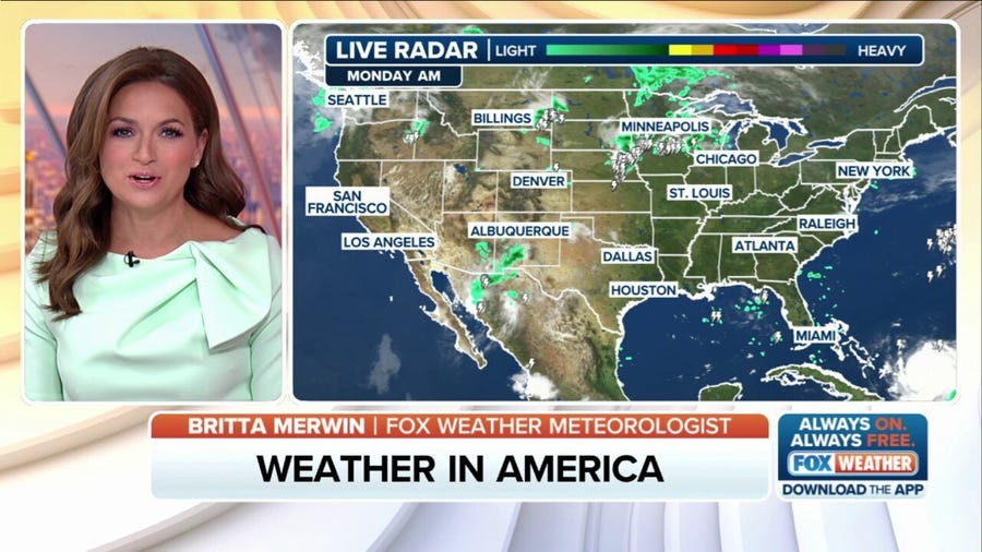 Weather in America: August 18, 2025