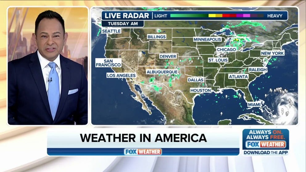 FOX Weather has you covered with the breaking forecasts and weather news headlines for your Weather in America on Tuesday, Aug. 19, 2025. Get the latest from FOX Weather Meteorologist Craig Herrera.