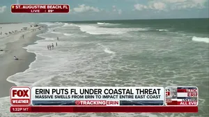 Hurricane Erin puts Florida under coastal threat
