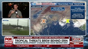 National Hurricane Center highlights two areas to watch looming behind Hurricane Erin