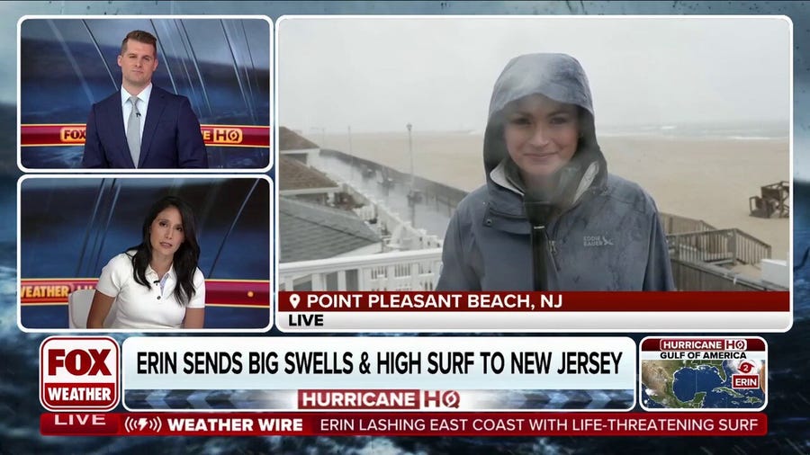 Hurricane Erin sends big swells to New Jersey 