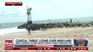 Maryland beaches prepare for dangerous rip currents, large swells from Erin