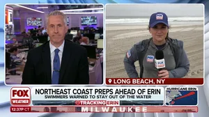 Hurricane Erin impacts to slam New York, Northeast beaches