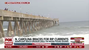 North Carolina's Outer Banks expecting storm surge, rip currents from Hurricane Erin