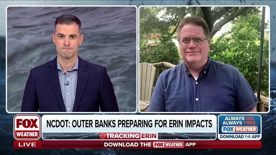 North Carolina DOT prepares for Erin impacts on Outer Banks