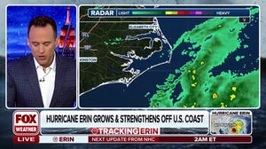 Wednesday evening Hurricane Erin update
