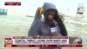 Maryland beaches walloped by strong winds and surf from Hurricane Erin