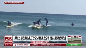 Hurricane Erin spells trouble for North Carolina surfers
