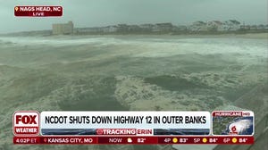Hurricane Erin slams North Carolina Outer Banks prompting highway closure
