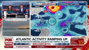 Atlantic activity continues to ramp up