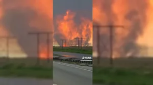 The Mile Marker 39 fire in the Florida Everglades has burned over 40,000 acres.