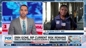 Erin may be gone, but East Coast rip current risk remains