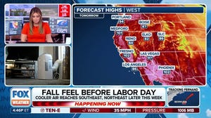 Extreme heat elevates wildfire risk across California 