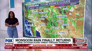 Monsoon rain returns after a record-dry start