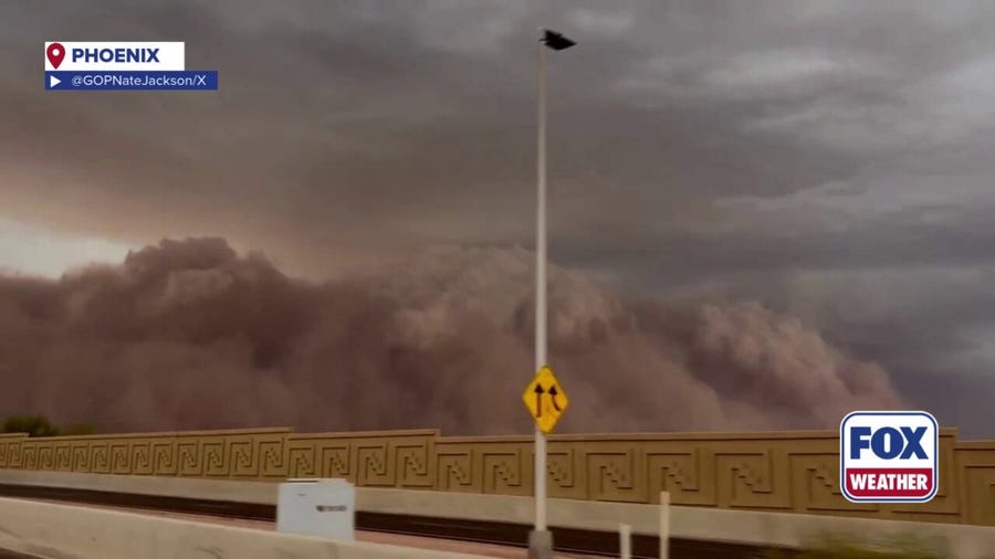 Watch: Massive haboob turns day into night in Phoenix