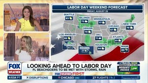 Labor Day weekend forecasts looks beautiful for most Americans